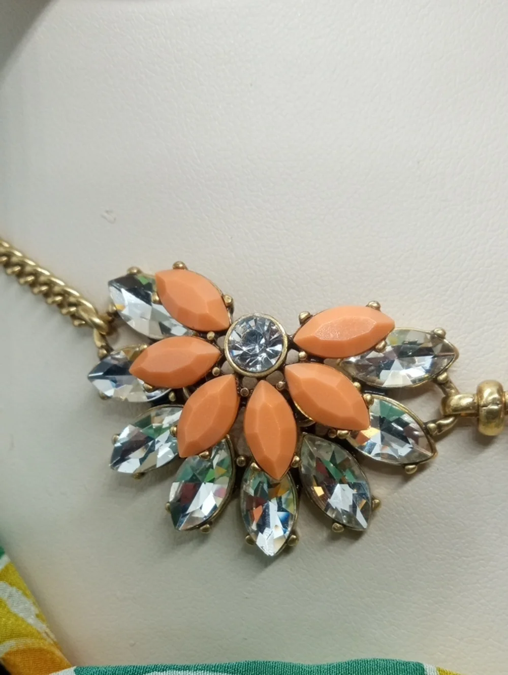 J.CREW DESIGNER FAN NECKLACE
